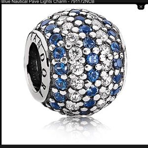 Blue and Silver •Retired• Pandora Charm